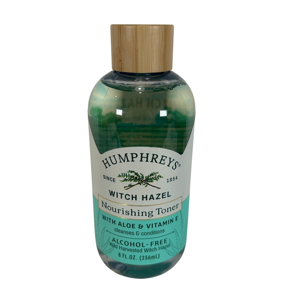 Humphreys Witch Hazel Nourishing Toner with Aloe & Vitamin E Alcohol-Free 8oz